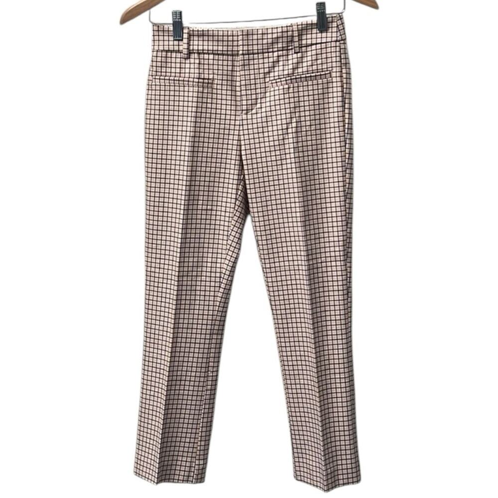 Maeve by Anthropologie Women’s Petite Plaid Dress Pant Size 2P